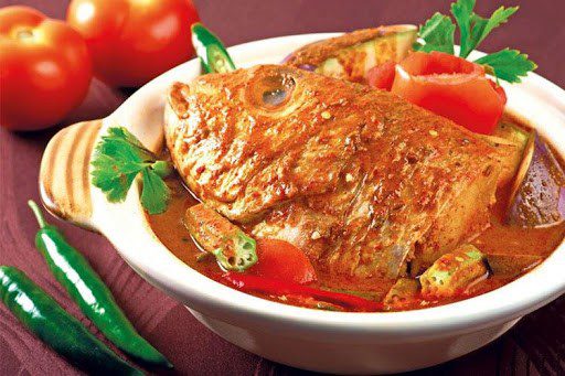 Curried Fish Head By Chef Mina