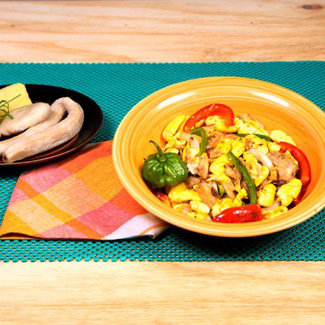 Jamaican ackee and saltfish