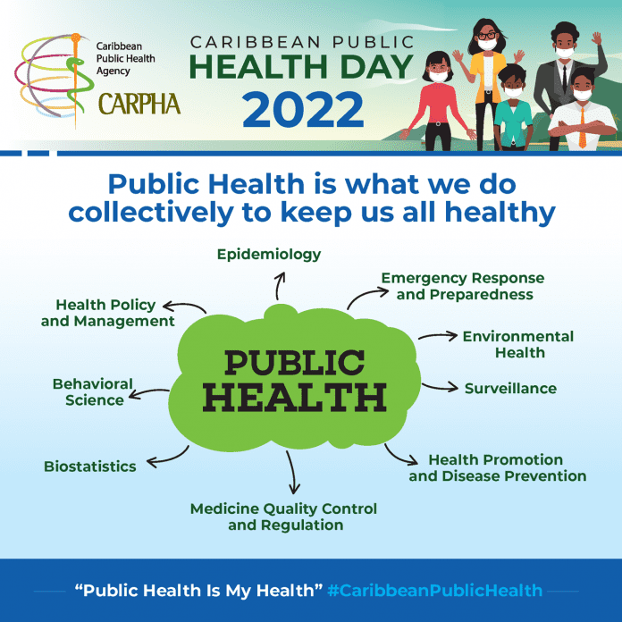CARPHA says Public Health Improves the Lives of All People