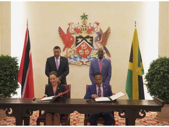 Jamaica and Trinidad sign trade complaints agreement