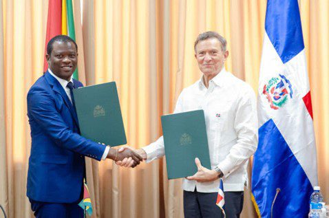 Guyana, Dominican Republic sign bilateral cooperation agreement