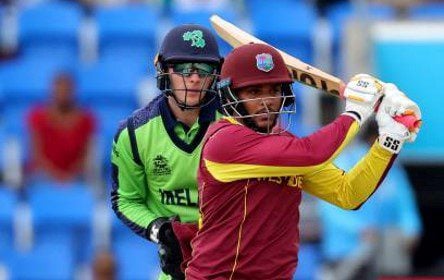 West Indies crash out of qualifiers after Ireland defeat