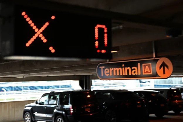 Toddler left behind in locked rental car at Florida airport