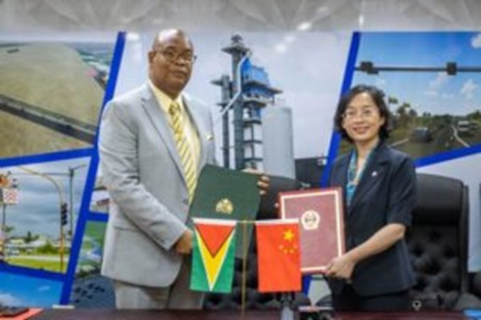 Guyana signs air agreement with China