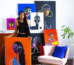 How Trinidadian-American Kristen Woollery is using art to pay homage to her heritage