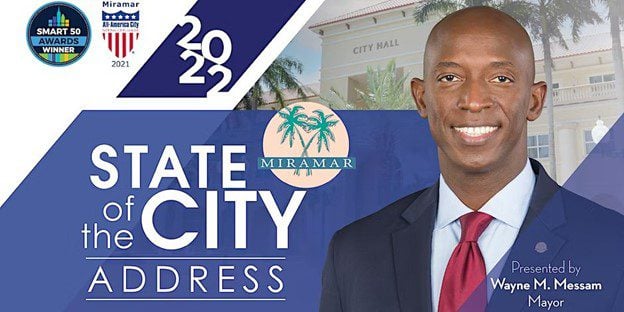 Miramar’s Mayor Wayne M. Messam to deliver in-person State of the City address