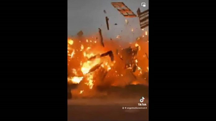 Bonfire explodes at Florida high school homecoming celebration