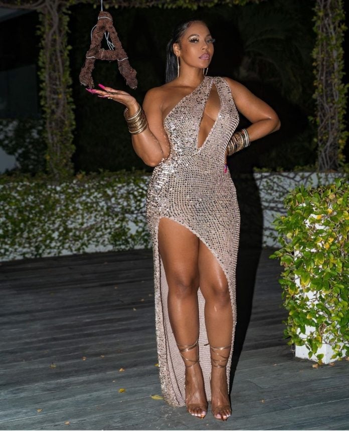 Ashanti Celebrates 42nd Birthday in Antigua