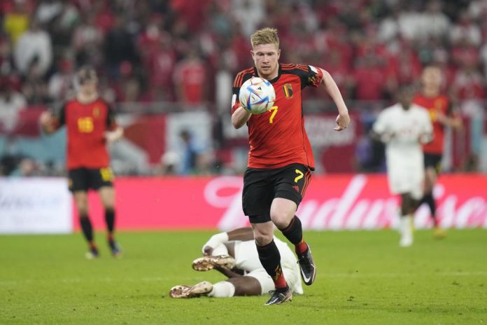 De Bruyne, Belgium need 2nd chance to impress at World Cup