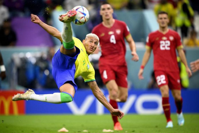 Without Neymar, Brazil takes on Switzerland at World Cup
