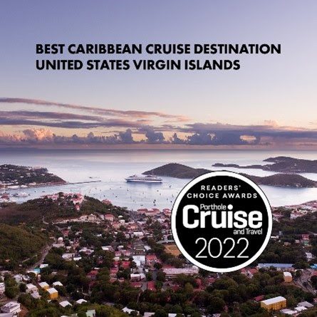 U.S. Virgin Islands Wins Readers' Choice Awards For The Best Caribbean Cruise Destination