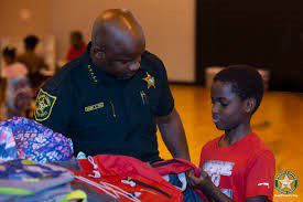 BSO celebrates the season Shop with the Sheriff Event