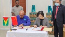 China donates millions of dollars to Guyana’s relief efforts