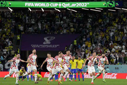 Croatia beats Brazil on penalties in World Cup quarterfinals