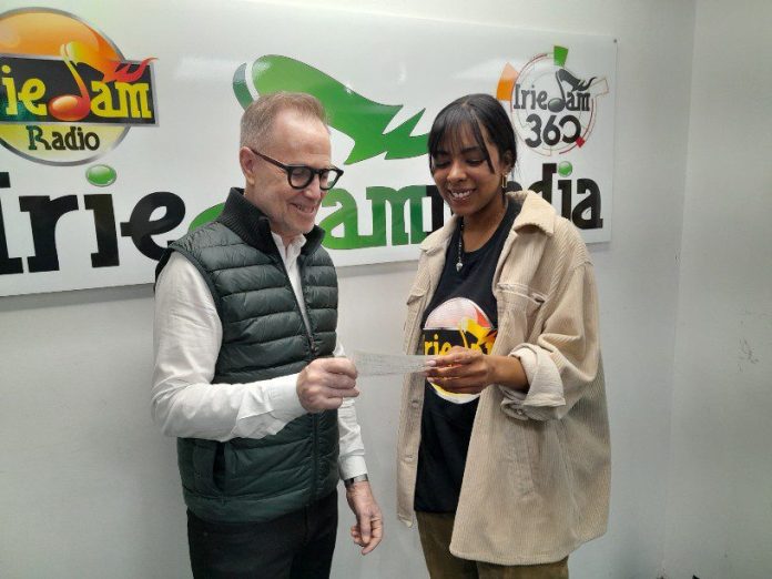 Singer Nolan joins Irie jam radio’s Christmas toy drive for Maxfield Park Children’s Home