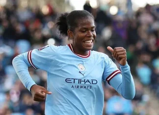 Shaw’s first-half hat-trick powers City to dominant 7-0 win over Spurs Khadija ‘Bunny’ Shaw.
