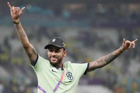 Neymar trains ahead of Brazil’s game in last 16 of World Cup