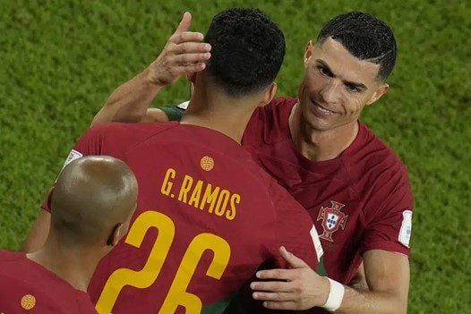 Ronaldo dropped, Ramos scores 3 for Portugal at World Cup