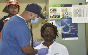 Colombian navy rescues Dominican national after 24 days at sea