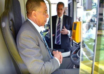Jamaica moves to replace combustion engines on public buses