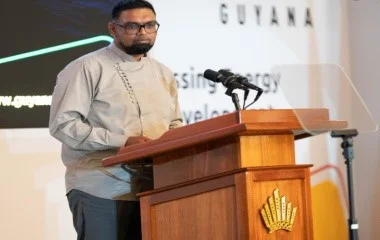 President Ali defends energy policy, outlines initiatives to ensure development of Guyana