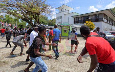 Suriname Government warns threats will not be tolerated as protestors storm Parliament