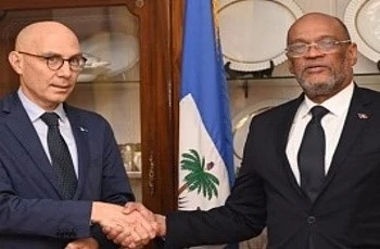 UN human rights commissioner holds talks with Haitian Prime Minister