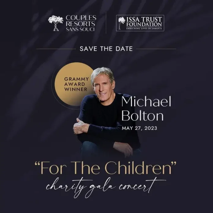 Grammy Award Winner Michael Bolton to Perform in Jamaica