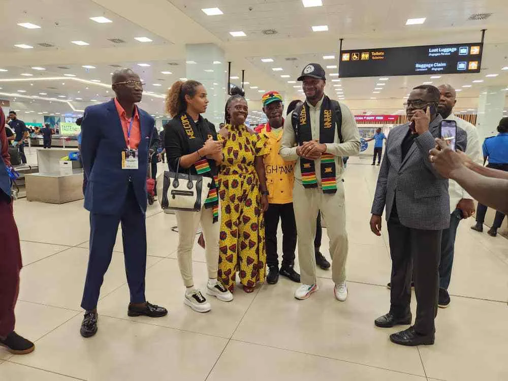 Jamaican sprint legend Asafa Powell touches down in Ghana - CNW Network
