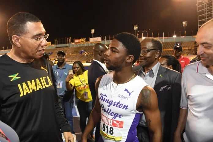 Nkrumie, Reid explodes with historic wins First to run sub-10, sub-11 100m races at Champs as JC, Edwin Allen lead