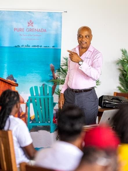 Grenada Tourism Authority Pure Grenada Excellence champion Carriacou Training - A resounding success