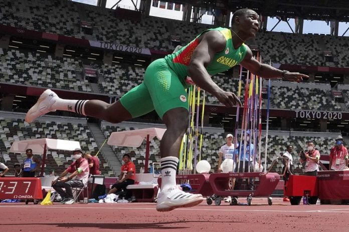 Grenada's Anderson Peters third in javelin at Doha Diamond League