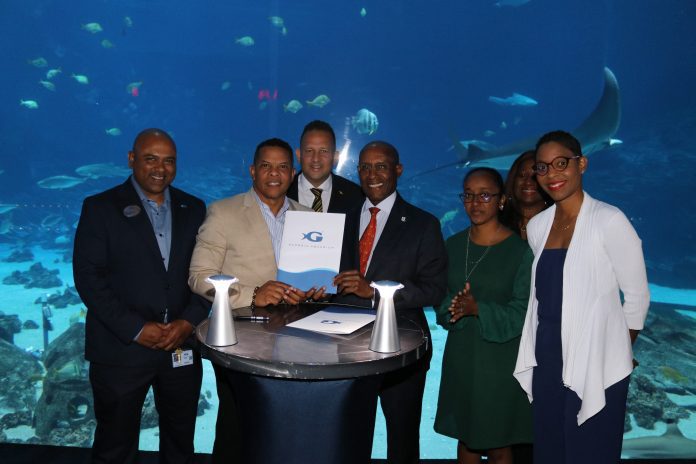 Government of Jamaica and Georgia Aquarium sign blue economy MOU