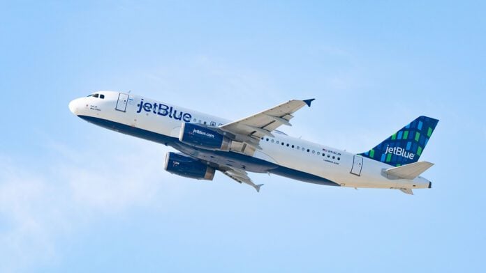 JetBlue airplane