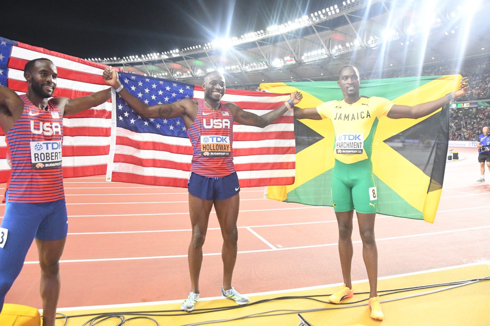 Parchment Jamaica World Athletic Championships CNW1 CNW Network