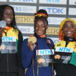Shelly Shericka Shacari Medals in Budapest