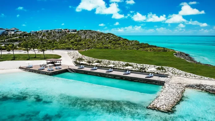 ocean pool at the Wymara Resort and Villas