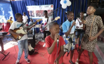 Hope amidst chaos: Haitian students find refuge in music Plezi-Mizik-Composition-Futures-Music-School-practice-in-Port-Au-Prince-Haiti