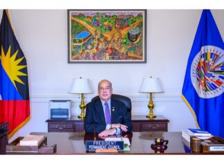Antigua and Barbuda takes the helm of the OAS Permanent Council Sir Ronald Sanders