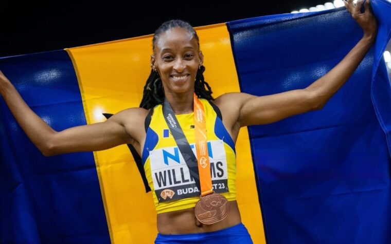 TRACK-STAR-SADA-WILLIAMS-BARBADOS-QUARTER-MILER-HONORED-WITH-AIRPORT-MURAL