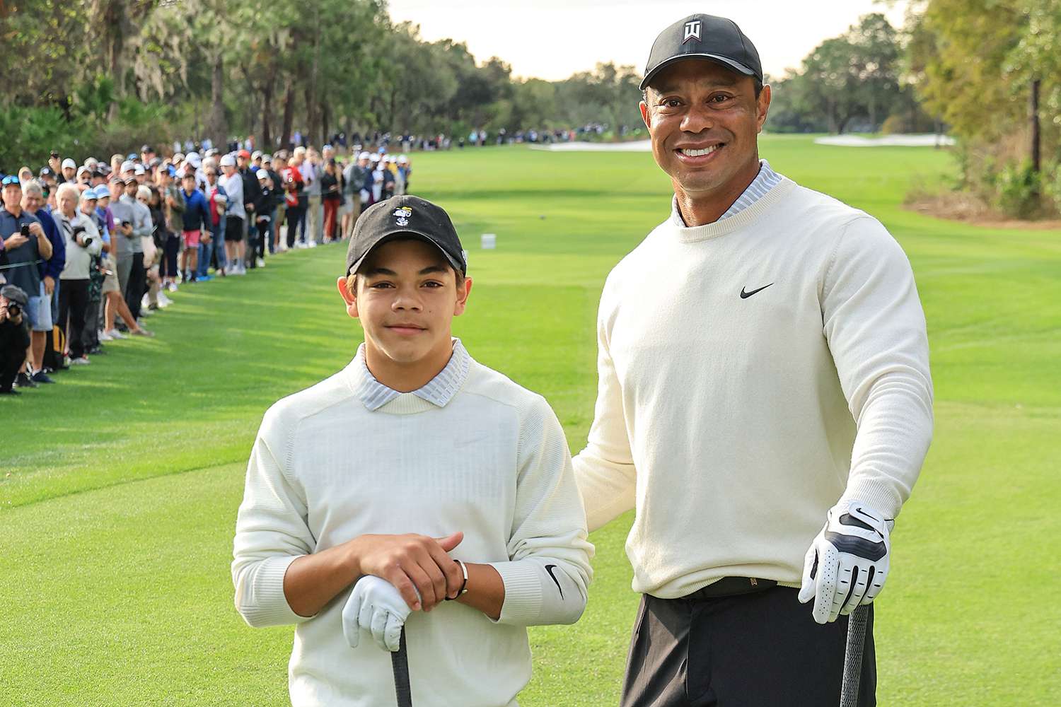 charlie-woods-tiger-woods-pnc-championships-121922-people