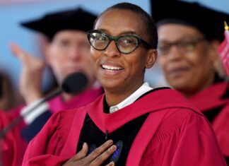 Harvard’s first black President Claudine Gay resigns amid controversy presidential-inauguration-claudine-gay-harvard-haitian-caribbean-american