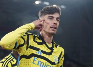 Kai Havertz’s late goal lifts Arsenal to Premier League summit Kai Havertz