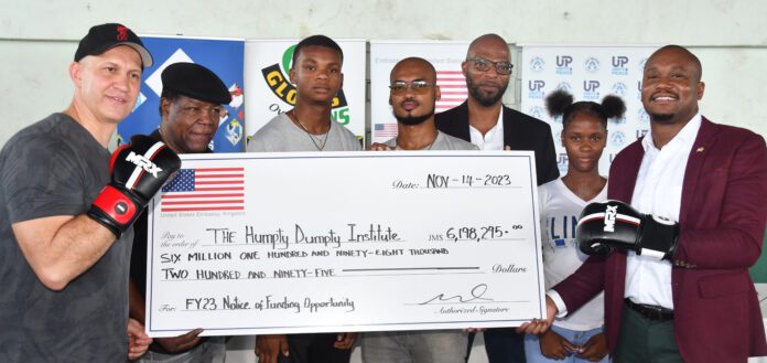 Launch of US sponsoed HDI Firht for Peace boxing
