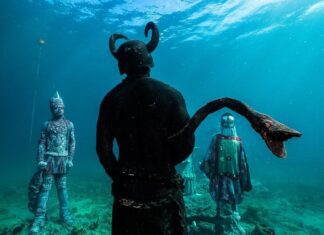 Grenada Tourism Authority unveils “Coral Carnival” at Molinere Underwater Sculpture Park grenada sculpture
