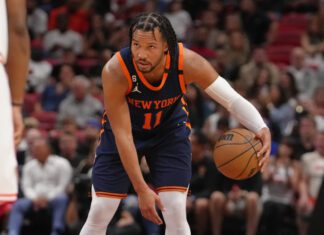 Jalen Brunson scores 32 points as Knicks hand Heat 6th straight defeat, 125-109 Jalen Brunson