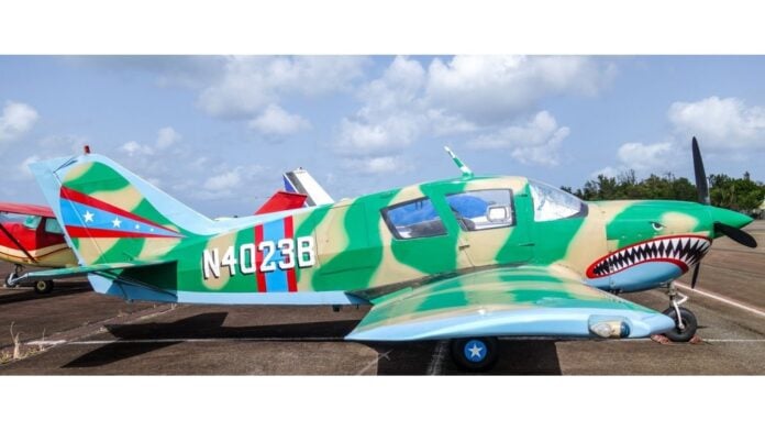 File photo of the plane involved in yesterday's Bequia accident.