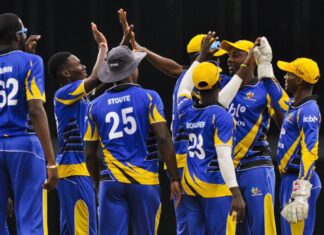 Scorpions eliminated as Bishop and Pride deliver Sabina Park masterclass Barbados Pride dominate Scorpions in convincing 9-wicket victory