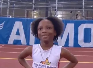 Jamaican girl shines at Millrose Games, named among fastest kids in the world Bella Brown