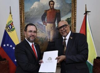 Guyana’s new ambassador to Venezuela pledges to strengthen bilateral relations
